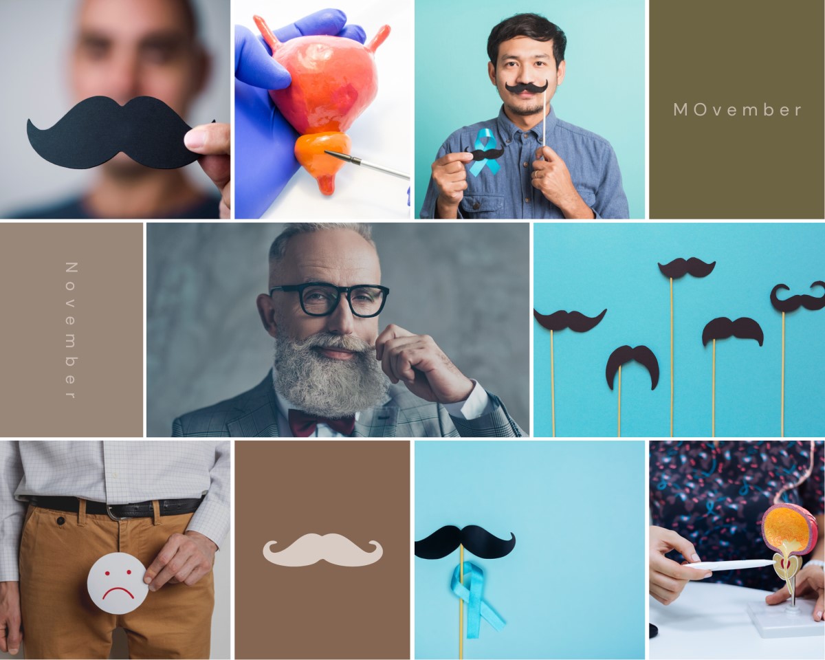 Movember - Kasım, Erkek Sağlığı Farkındalık Ayı ve prostat, testis ve ruh sağlığı kanserleri ve intihara karşı mücadele.