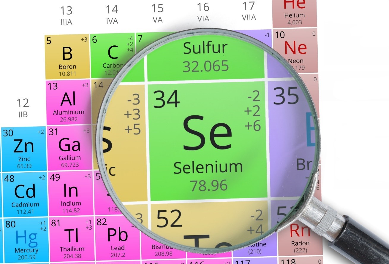 Kimyasal elementlerin periyodik tablosunda selenyum