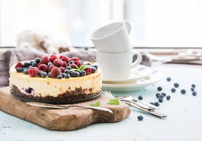 Az yağlı cheesecake mi? Fırında oreolu cheesecake için fit tarifi deneyin