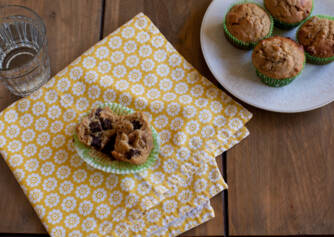 Un ve laktoz içermeyen sağlıklı muzlu muffin tarifi. Bizimle deneyin